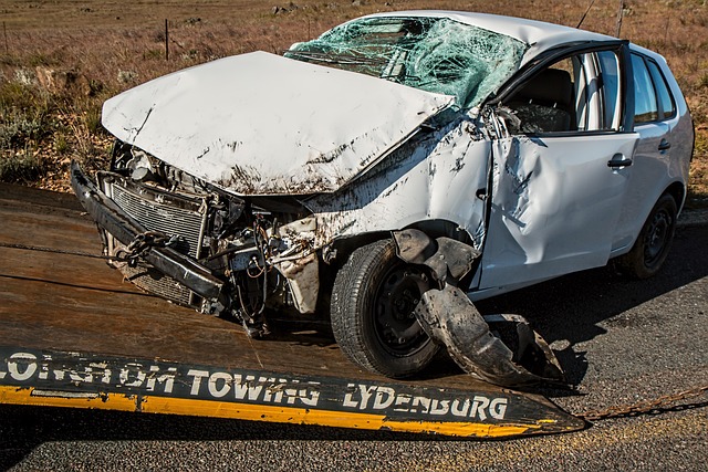 car crash damage