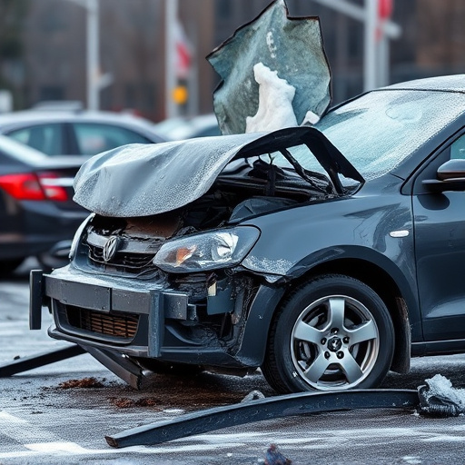 car crash damage