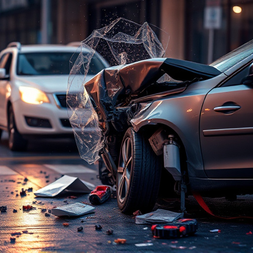 car crash damage