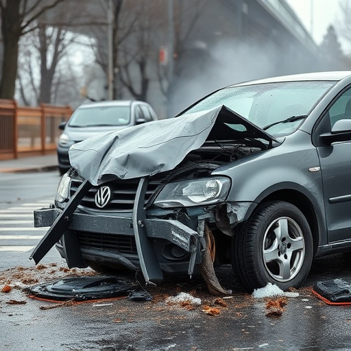 car crash damage