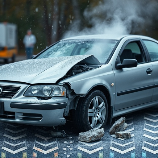 car crash damage