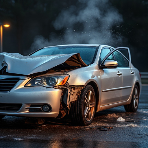 car crash damage