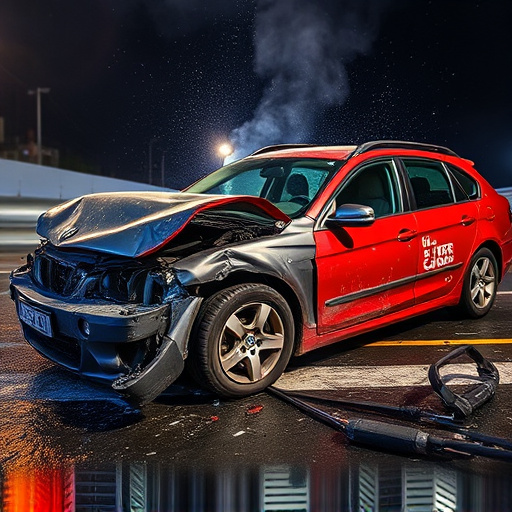 car crash damage