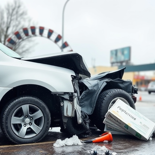 car crash damage