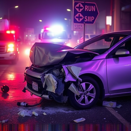 car crash damage