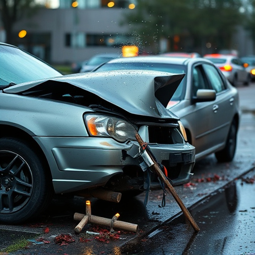 car crash damage