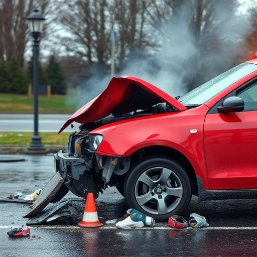 car crash damage