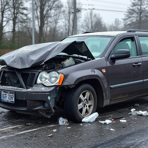 car crash damage