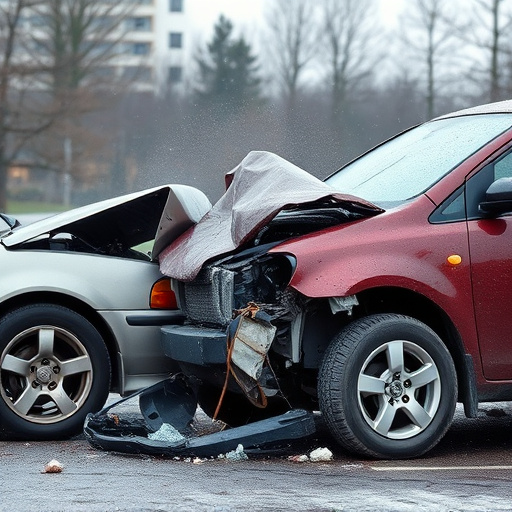 car crash damage