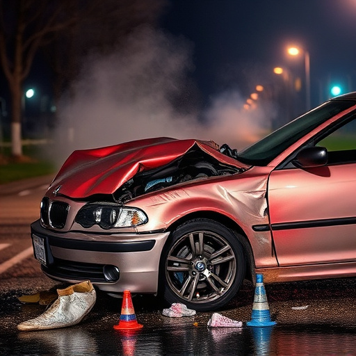 car crash damage