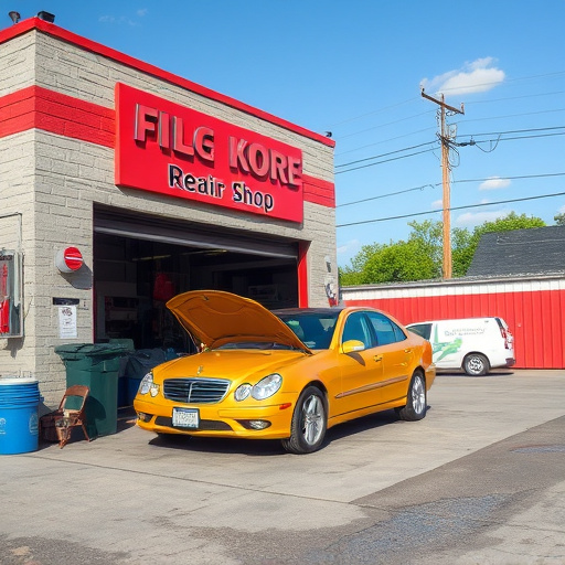 vehicle repair shop