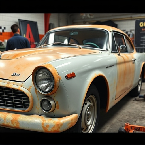 vehicle restoration process