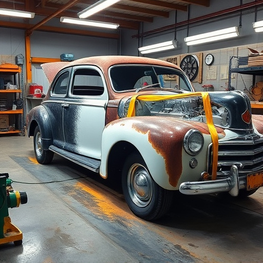 vehicle restoration process