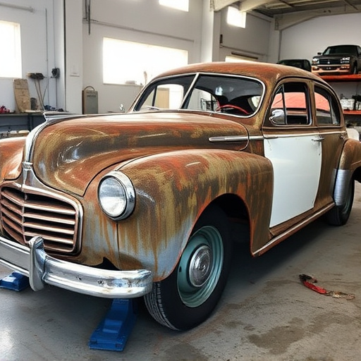 vehicle restoration process