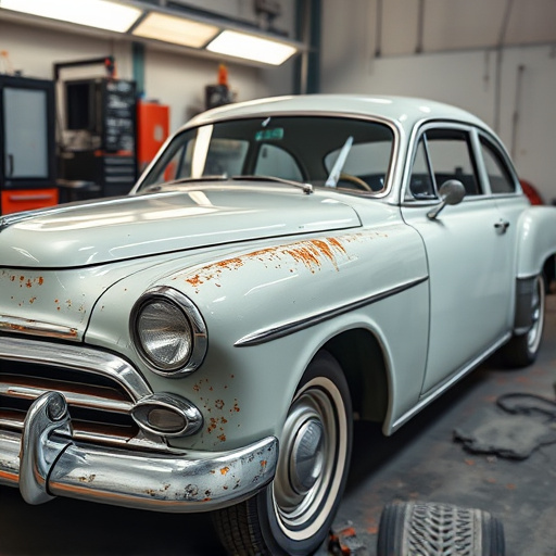 vehicle restoration process