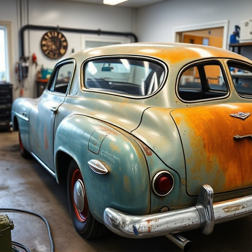 vehicle restoration process