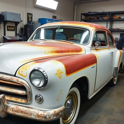 vehicle restoration process