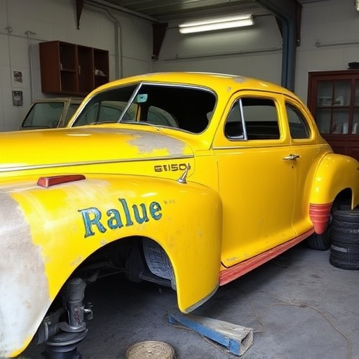 vehicle restoration process