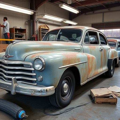 vehicle restoration process
