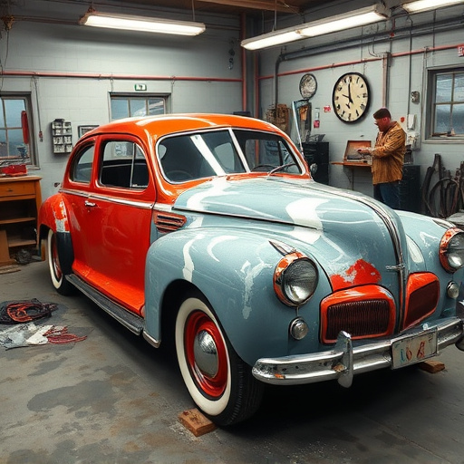 vehicle restoration process