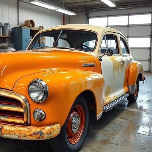 vehicle restoration process