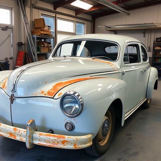 vehicle restoration process