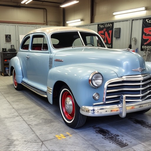 vehicle restoration process