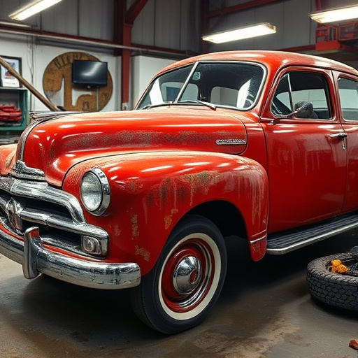 vehicle restoration process