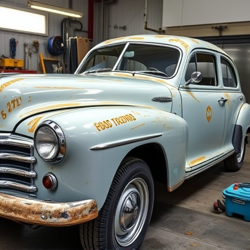 vehicle restoration process