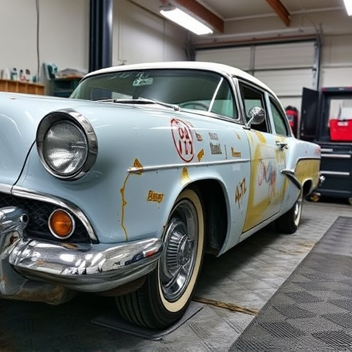 vehicle restoration process