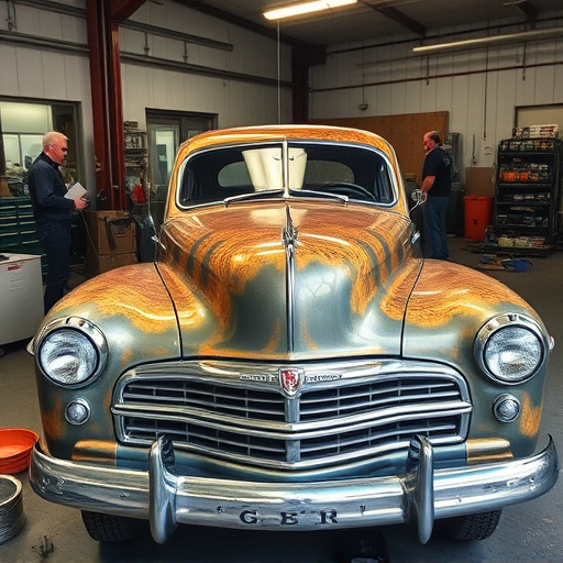 vehicle restoration process