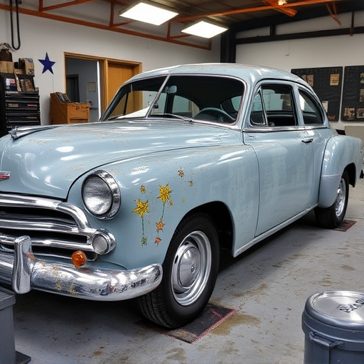 vehicle restoration process