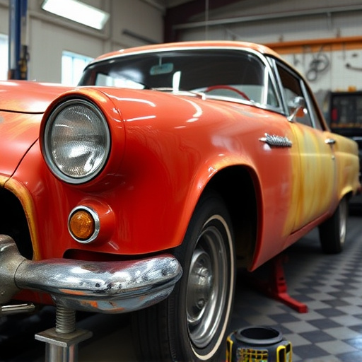 vehicle restoration process