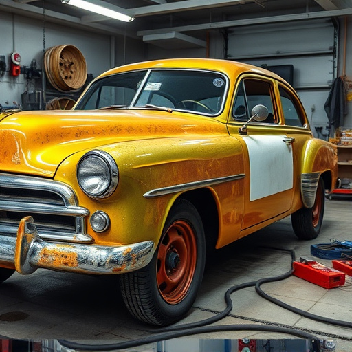 vehicle restoration process