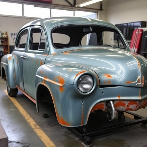 vehicle restoration process