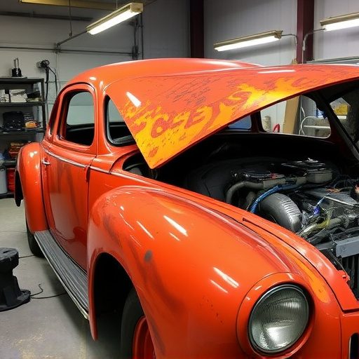 vehicle restoration process