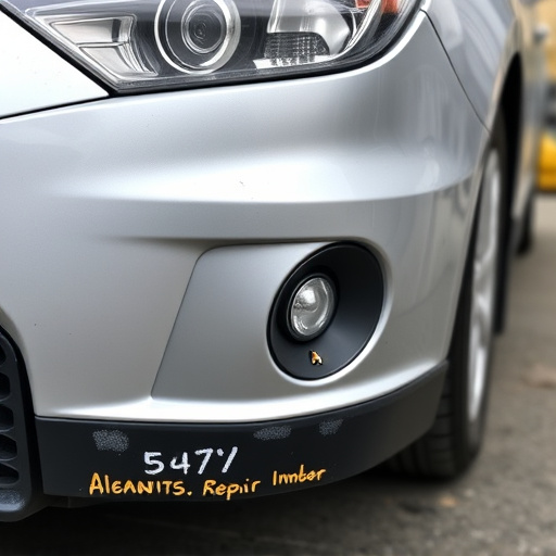 car bumper repair