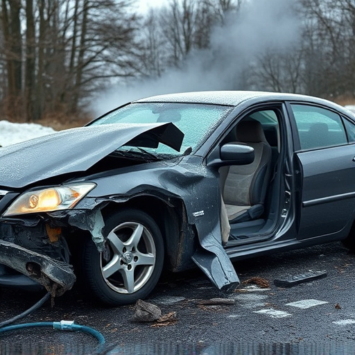 car crash damage