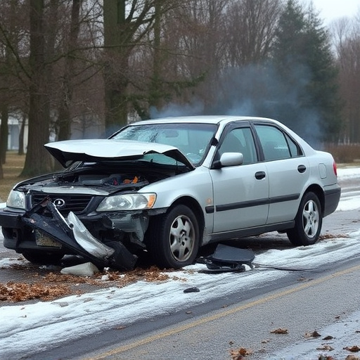 car crash damage