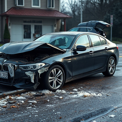 car crash damage