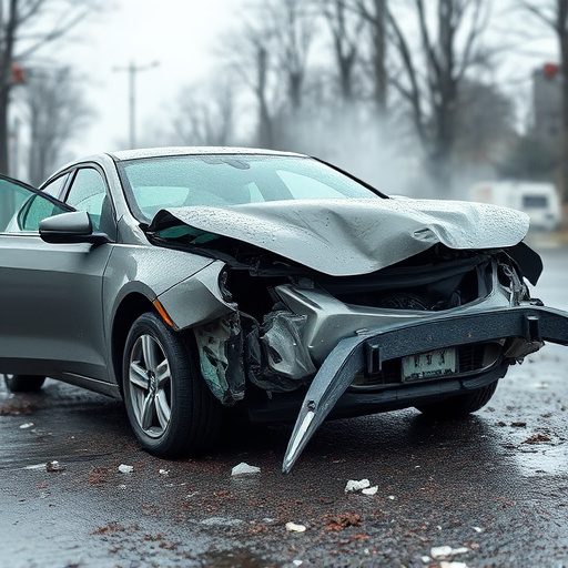 car crash damage