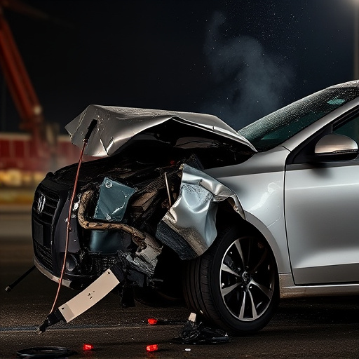 car crash damage