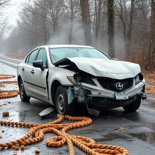 car crash damage
