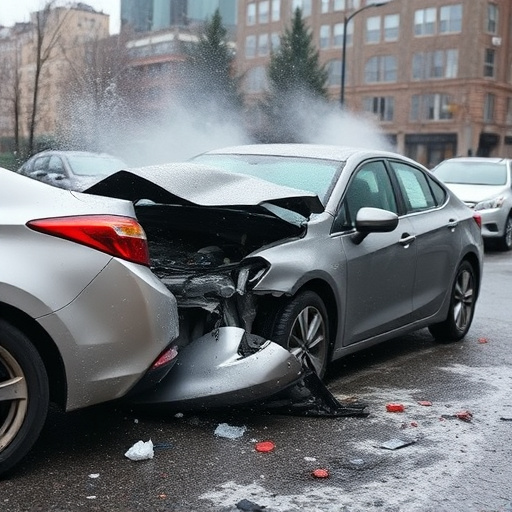 car crash damage