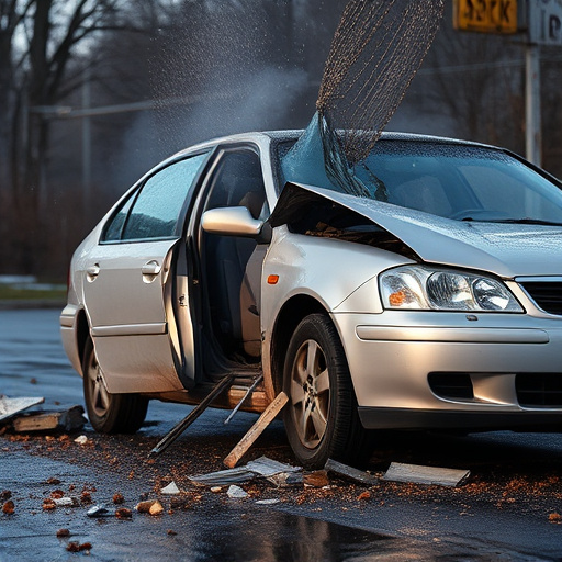 car crash damage