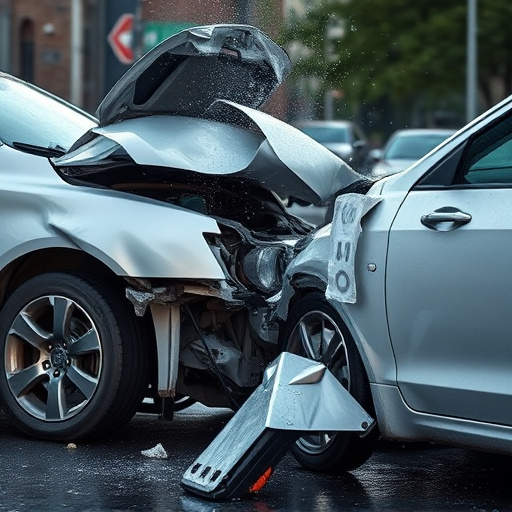 car crash damage
