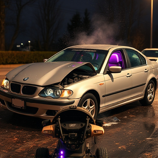 car crash damage
