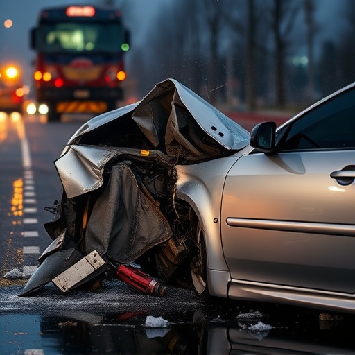 car crash damage