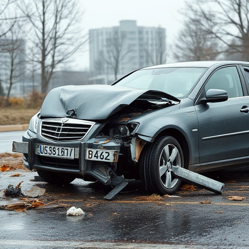 car crash damage