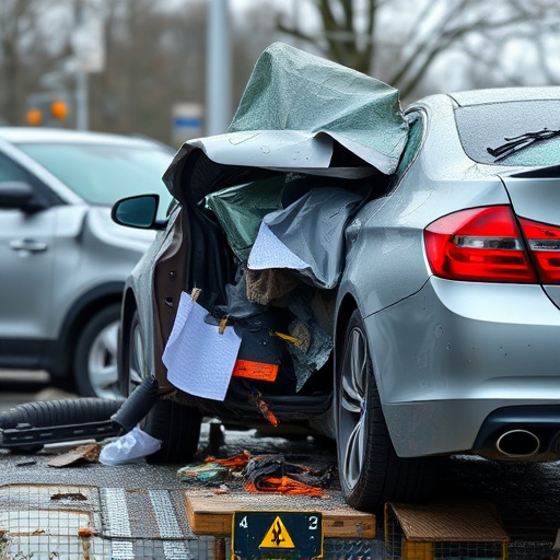 car crash damage